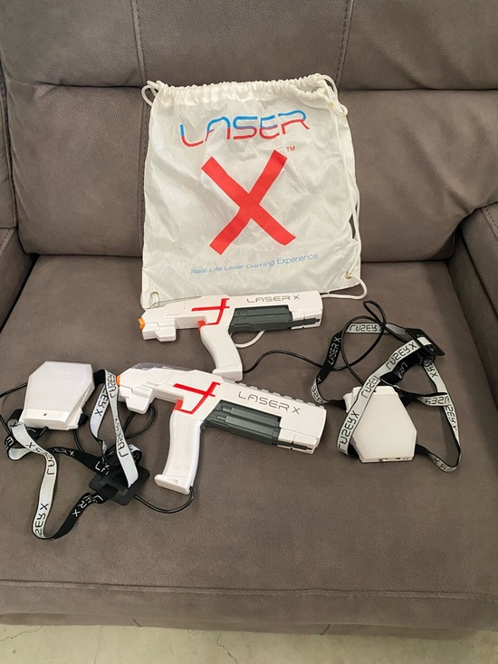 Other - LASER X The Original Two Player Laser Tag Gaming Set, Blasters & Vest Sensors